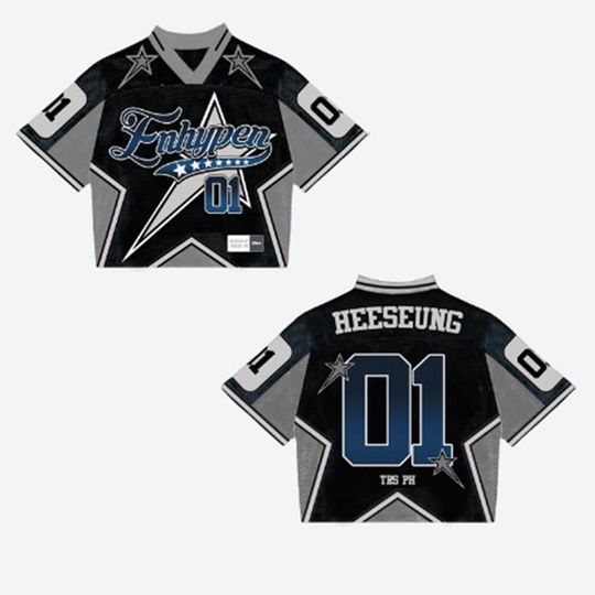 Custom Enhypen Jersey, Enhypen Walk The Line World Tour 2025 Jersey, Kpop Enhypen Jersey, Enhypen Merch, Enhypen Tour Gift Tee