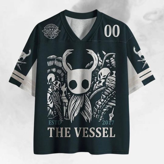 Vintage Washed Mesh Jersey | Retro Character Graphic