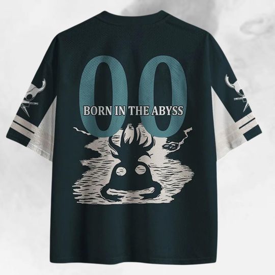 Vintage Washed Mesh Jersey | Retro Character Graphic