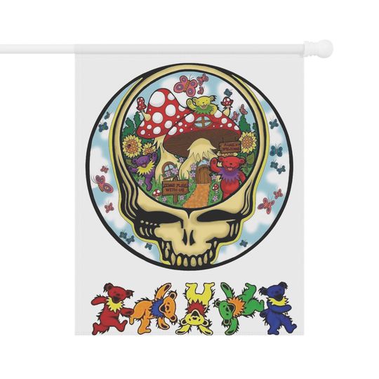 dancing bears | Schroon Ville | grateful dead Garden & House Banner