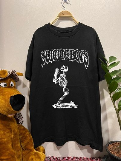 Vintage 90s Suicideboys Skeleton T- Shirt