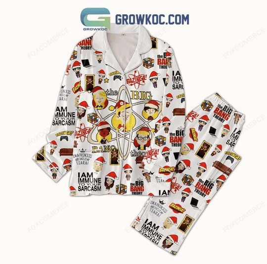 Big Bang Theory Christmas Pajamas Set