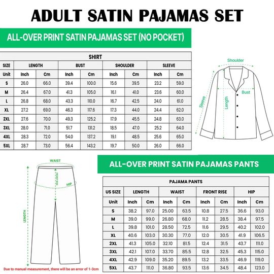 Christmas Tree Pajama Set for Adults