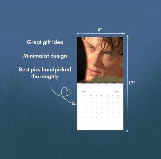 Conrad Fisher 2026 Wall Calendar