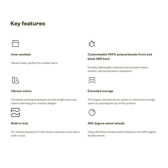 Comic Vintage Robot Suitcase, Cabin Suitcase