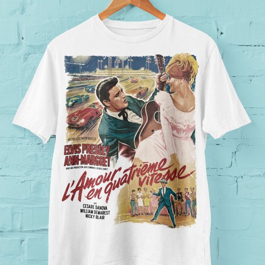 Viva Las Vegas T Shirt, Elvis Presley Movie T shirt