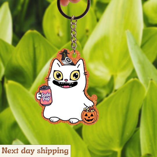 Kpop Demon Hunters Tiger Keychain Tag, Soda Pop Halloween,Hunters Tiger fan Tag, Derpy Tiger Bird Demon,Kpop Demon Hunters Acrylic Keychain