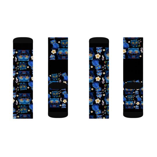 Derpy Tiger Kpop Demon Hunters Socks for cute sleepy time