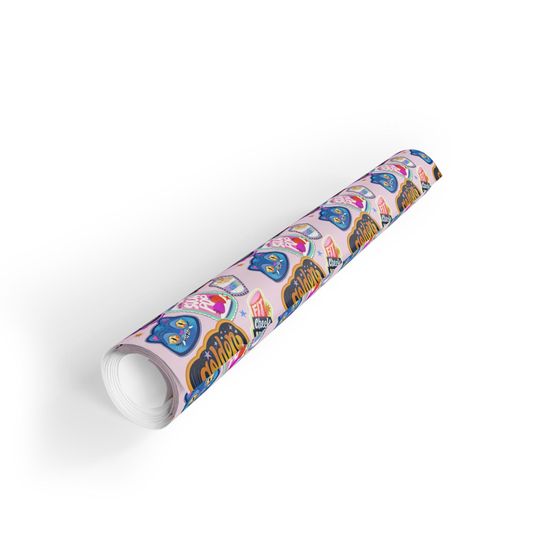 Kpop Huntrix Gift Wrap: Colorful Artsy Wrapping Paper Roll