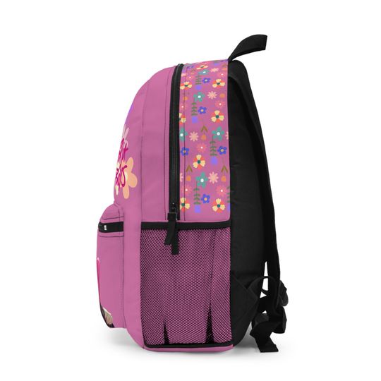 Huntrix and Saja Boys Backpack - Kpop Demon Hunter Back to school Backpack Flowers