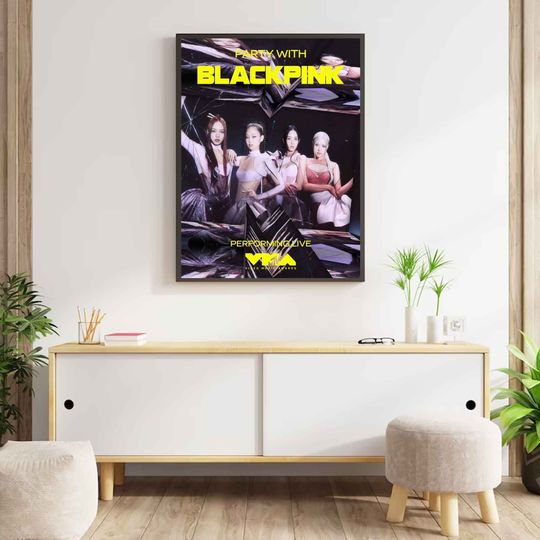Party With Black Pink VMA Pink Venom Premium Matte Vertical Poster