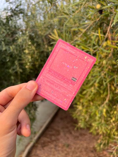 Justin Bieber Acrylic Card