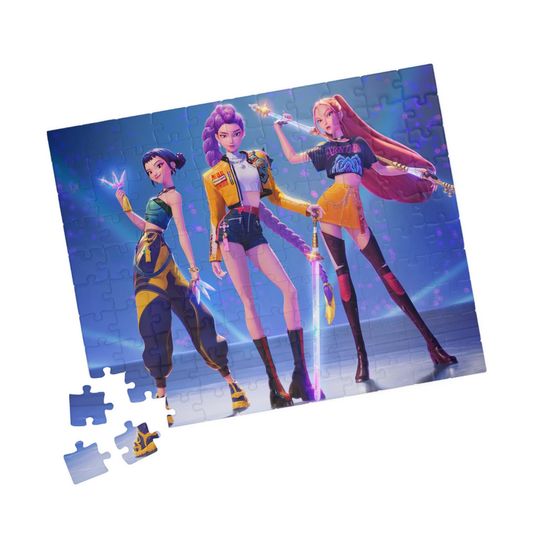 K-Pop Demon Hunters Jigsaw Puzzle