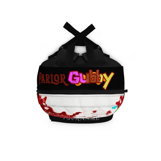 Parlor Gubby Backpack | Popsicle Lover Gift, School Bag, Customizable | Roblox, Forsaken
