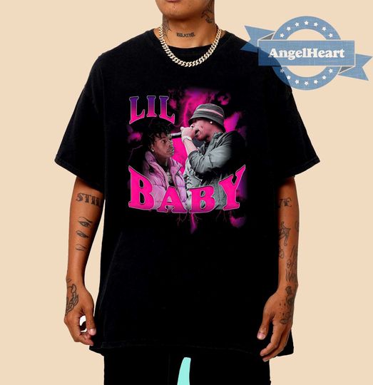 Lil Baby Vintage Rapper T-Shirt, Lil Baby Shirt