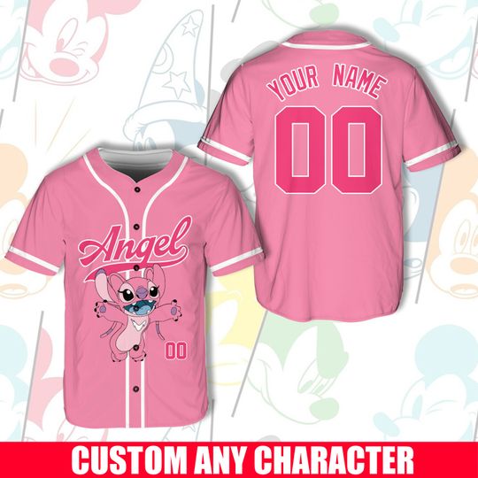 Personalized disneyland Baseball Jersey Custom Ddisney Vacation Matching Shirt