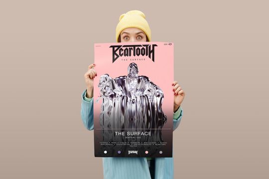 Beartooth Poster | The Surface Poster | Album Poster Prints | Wall Decor Posters