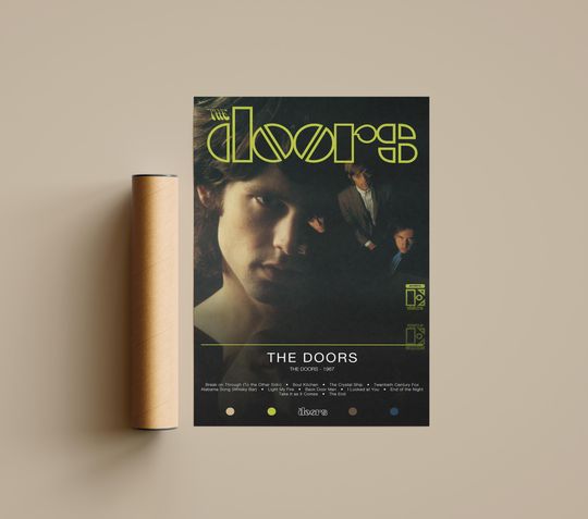 The Doors Poster | The Doors Poster | Album Poster Prints | Wall Decor Posters