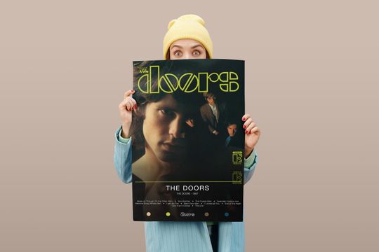 The Doors Poster | The Doors Poster | Album Poster Prints | Wall Decor Posters