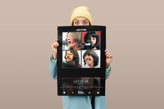 The Beatles Poster | LIB Poster | Album Poster Prints | Wall Decor Posters