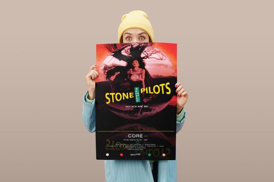 Stone Temple Pilots Poster | Core Poster | Album Poster Prints | Wall Decor Posters