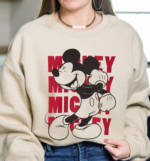 Oh Yeah Mickey Disney Sweatshirt, Mickey Mouse Sweatshirt