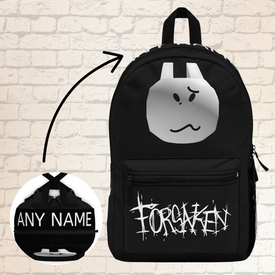 Forsaken Two Time Backpack Shedletsky for School, Inspired by Gamers
