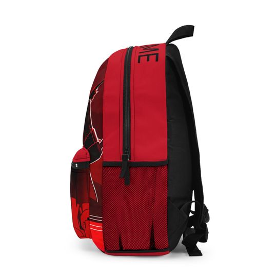 Team C00lkidd Forsaken Backpack, Red School Bag, Gaming Backpack, Stylish Accessory