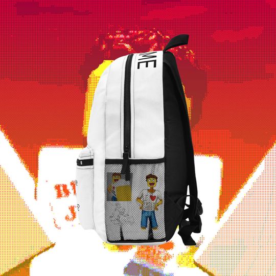 Forsaken Personalized Blame John Backpack with Tee and Gaming Gift