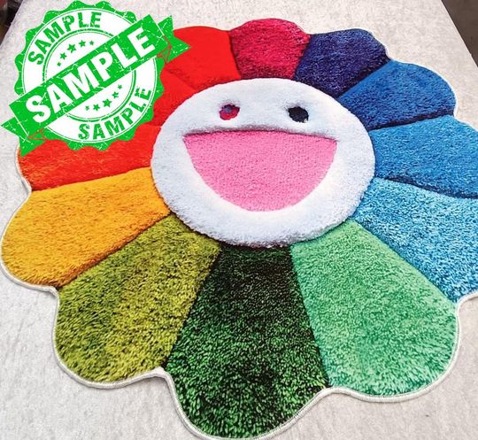 Bart Simpson Rug, Simpsons Bedroom Decor, Soft Bamboo Tufted Rug