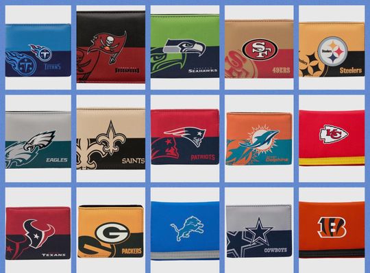 football Bearr Wallet, Gift For Fans