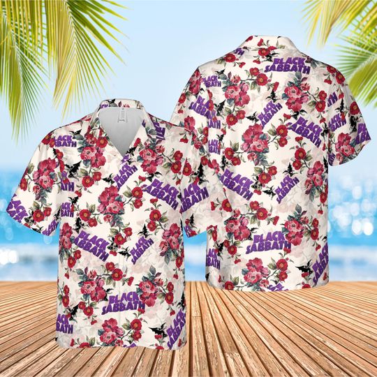 Black Sabbath Band Hawaiian Shirts