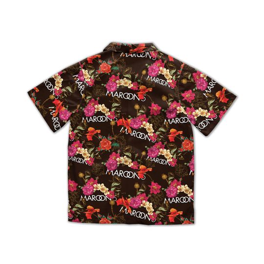 Maroon 5 Button Up Shirts, Maroon 5 Band Hawaiian Shirts