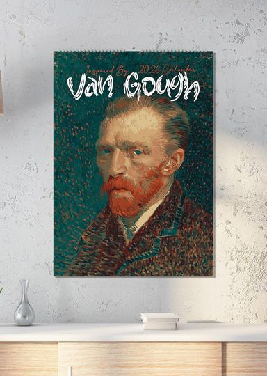 Van Gogh 2026 Wall Calendar: A3 Photography Print