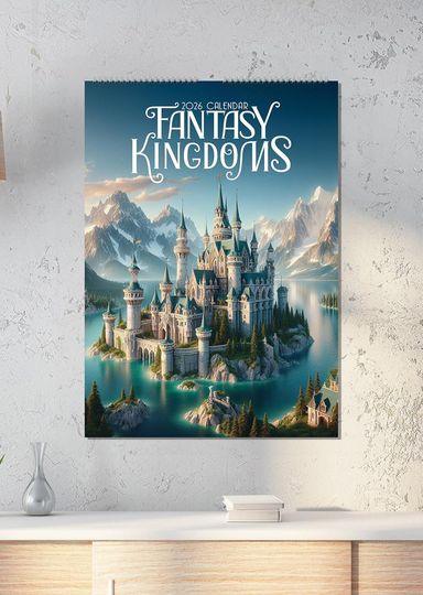 Fantasy Kingdom 2026 Wall Calendar: A3 Photography Print