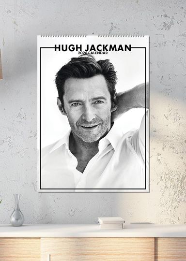 Hugh Jackman 2026 Wall Calendar