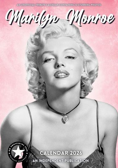 Marilyn Monroe 2026 Wall Calendar