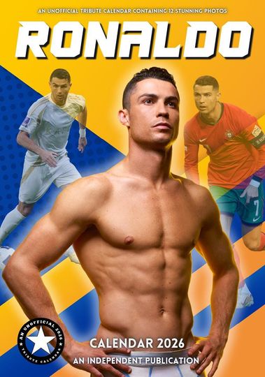 Ronaldo 2026 Wall Calendar
