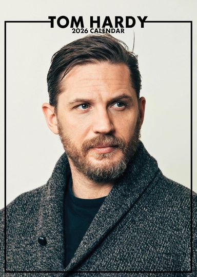 Tom Hardyy 2026 Wall Calendar