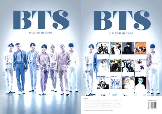 BTS 2026 Wall Calendar