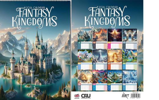Fantasy Kingdom 2026 Wall Calendar: A3 Photography Print