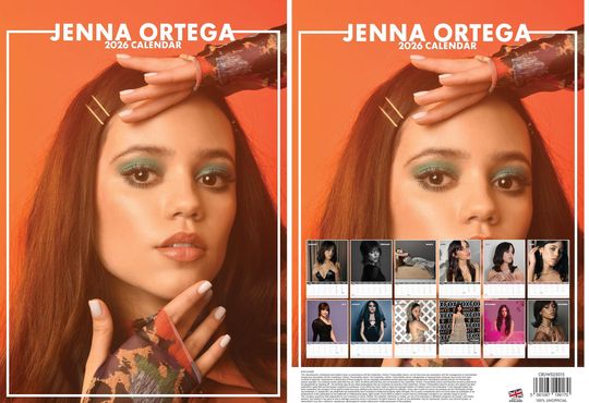 Jenna Ortega 2026 Wall Calendar A3 Photography Print