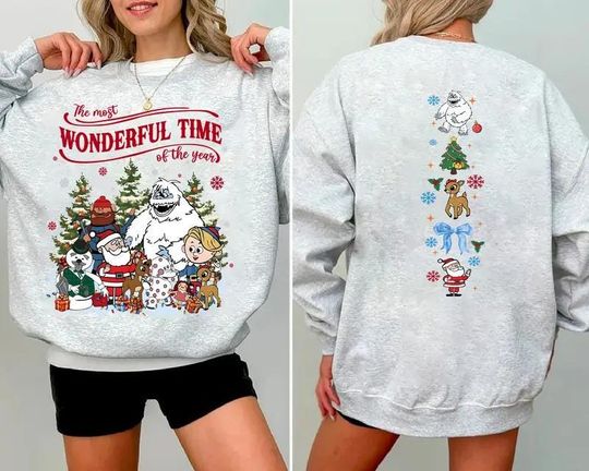 Vintage Rudolph & Friends Christmas Sweatshirt