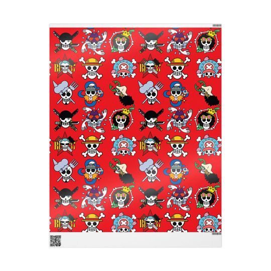 One Piece Wrapping Paper: Anime Gift Wrap,