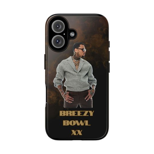 Trendy Phone Case for Chris Brown lovers, Tough Phone Cover, Gift for Special Occasions, Stylish Tech Accessories, Unique Phone Skin