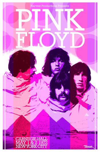 Pink Floyd 1973 Tour Poster