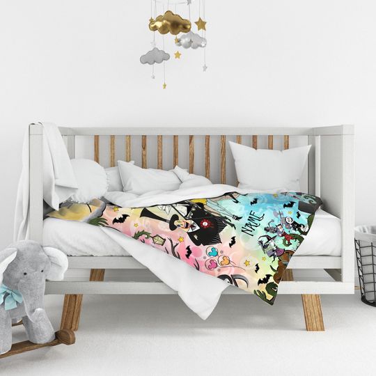 Personalized Disney The Nightmare Before Christmas Blanket