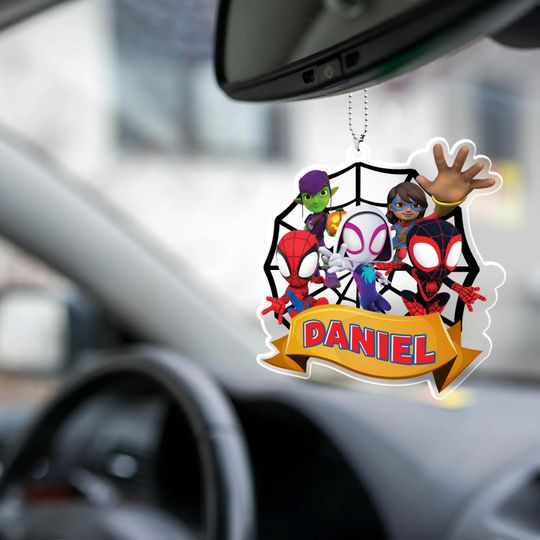 Personalized Spidey & His Amazing Friends Christmas Ornament