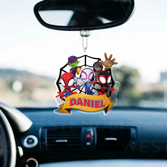 Personalized Spidey & His Amazing Friends Christmas Ornament