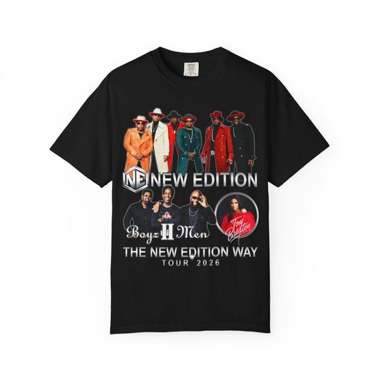 The New Edition Way Tour 2026 T-Shirt